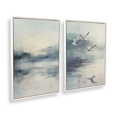 Misty Soar Set of 2 Canvas Prints
