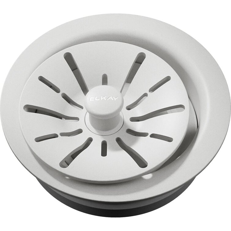 Elkay 3.5 in. Kitchen Sink Drain with Removable Basket Strainer