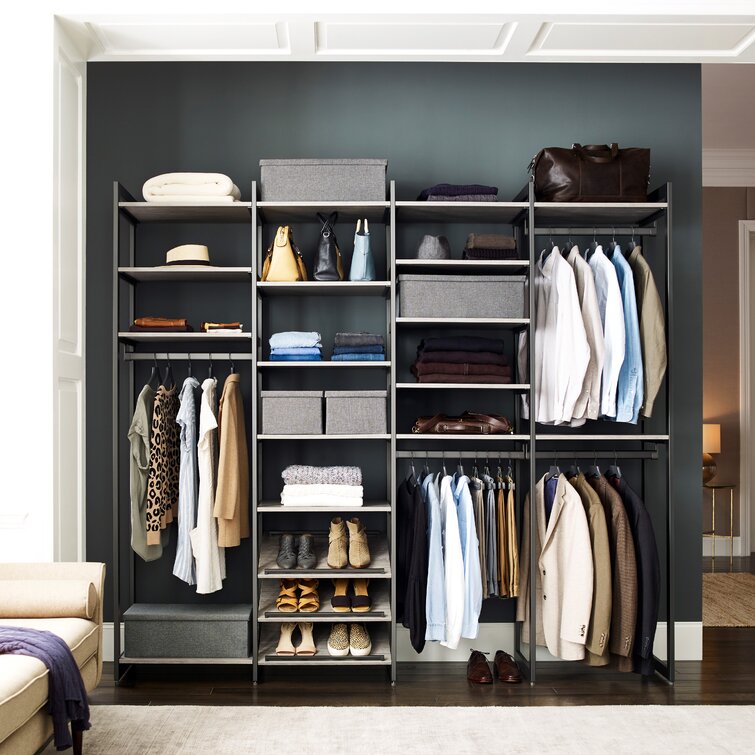 California Closets® The Everyday System™ Closet System Walk-In Set