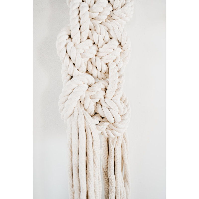 “Scala” Knot Fiber Wall Hanging