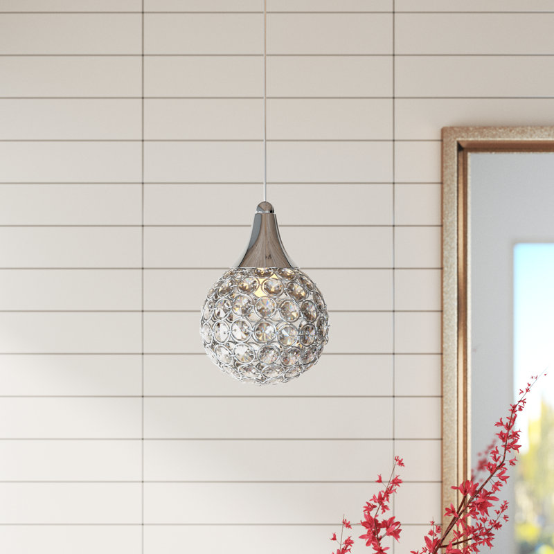 Luminaire suspendu sphère 1 lumière Freddi