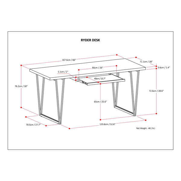 Dimensions du produit