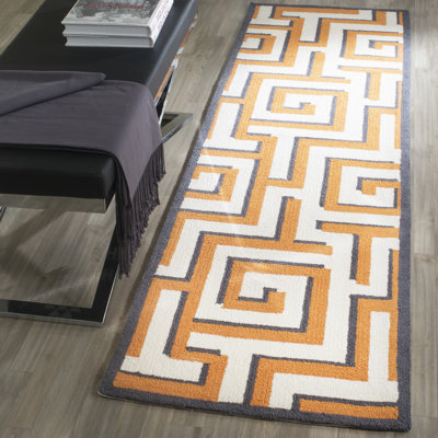 Naya Hand Hooked Performance Geometric Rug