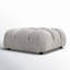 Repose-pieds cocktail capitonné large de 36 po Reva-118770115