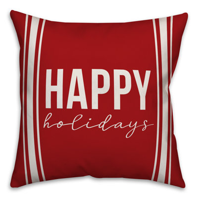  Coussin Happy Holiday