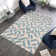 Bragg Multi Shape Blue/Cream Area Rug