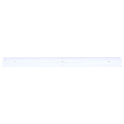 LED 2 Foot Strip Light 10 Watts 27K/30K/35K/40K/50K CCT Selectable White Finish 120-277 Volt