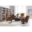 Gallin Leather Tufted Wingback Chair-1889498985-1889498998