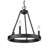 Emmalynn 3 - Light Steel Dimmable Chandelier