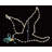 Dove LED Lighted Display