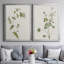 Toile encadrée de qualité supérieure Wispy Botanical I - prête à être accrochée-1622420743-1622420740