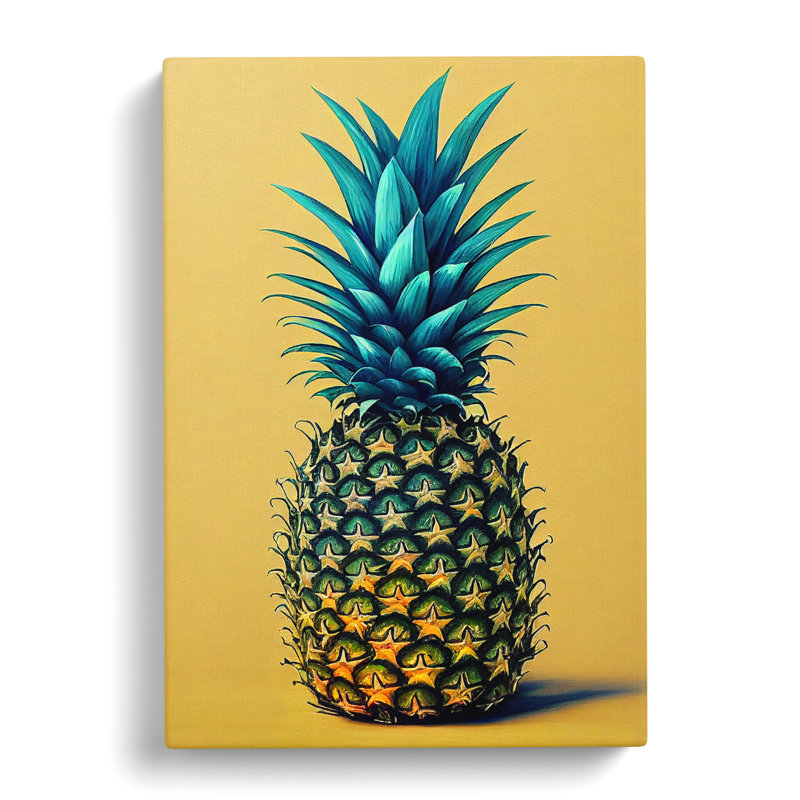 Tengan Pineapple Vol.1 - Wrapped Canvas, 50cm H x 35cm W x 3cm D