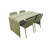 Silas Aluminum 5 Pc Dining Set