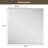 Rectangle Full Length Wall Mirror Home Gym Mirror Tempered Glass Mirror-482169281-491666594