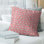 Cotton Blend Reversible Pillow Cover