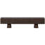 Crumble Carved Tv Unit Mango Wood Walnut