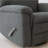 Man Wah Cozy Upholstered Swivel Recliner-1019048730