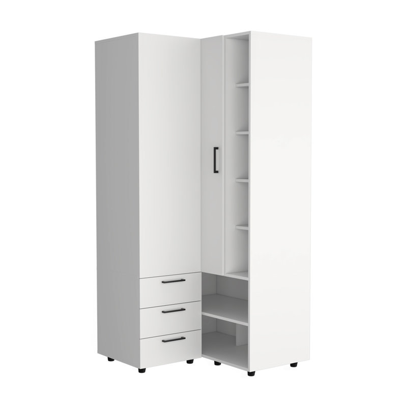 Armoire Ursine, chambre, blanc