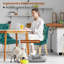 Chaises de salle à manger, chaise de salle à manger rembourrée haut de gamme avec anneau clouté-531111163-511006596-511006619
