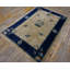 Chinese - Peking Knotted Antique Wool Ivory 1920s Rectangle Small Scatter Size Rug