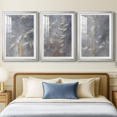 Moonlit Dream I - Impression personnalisée de qualité supérieure avec cadre mat - 3 pièces