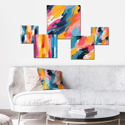 Collton - Abstract Wall Art Set Of 5