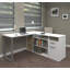 Bureau d'ordinateur en L 60 W-22167747