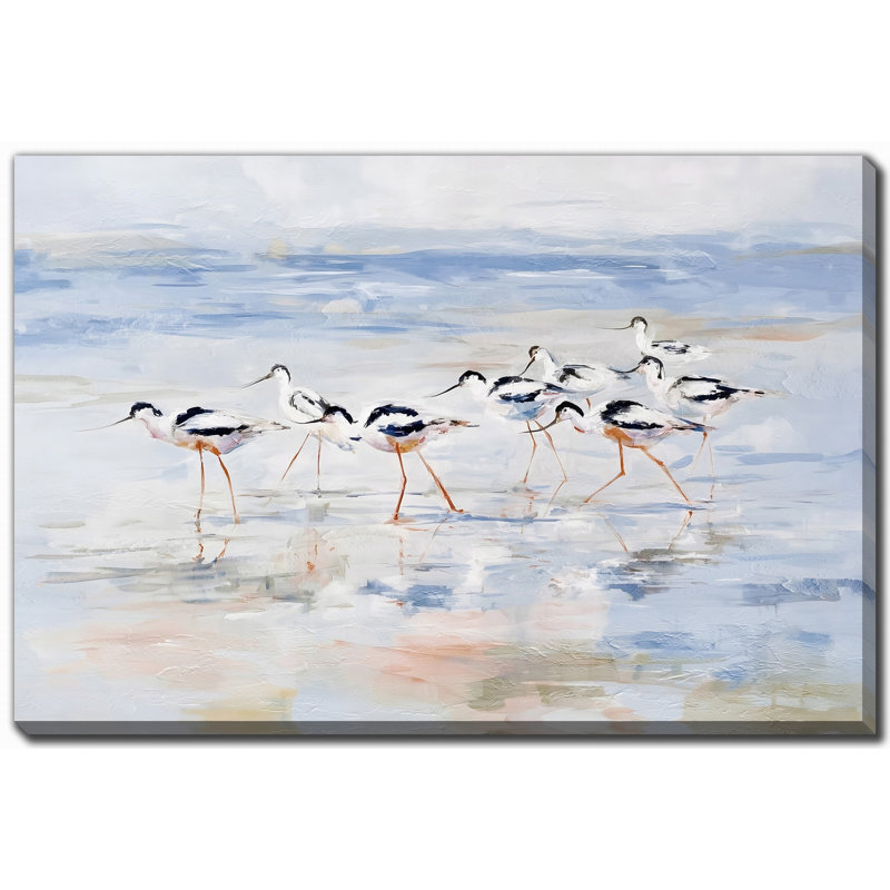 Art mural sur toile Coastal Stroll