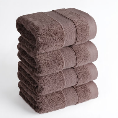 Essuie-mains 100% coton de qualité supérieure 4 paquets, 700 g / m², ultra doux et absorbant