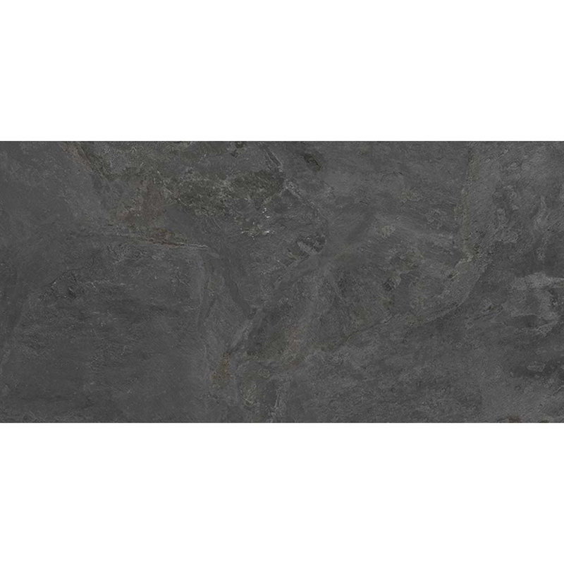 Splendor 23.7'' W x 47.25'' L Porcelain Singular Tile, Black