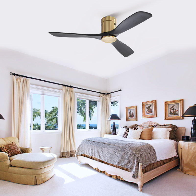 George Oliver Nicola 52'' Ceiling Fan Without Lights & Reviews | Wayfair