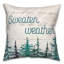  Housse et insert de coussin carré Sweat Weather Trees-1409851461