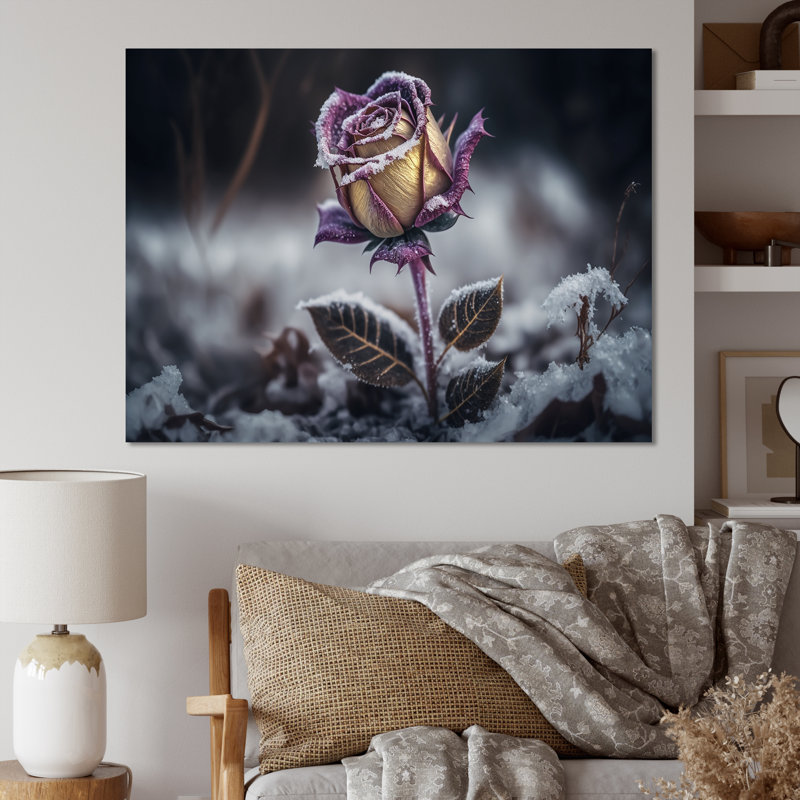 Plants & Flowers Wall Decor on Metal, 30" H x 40" W x 1" D