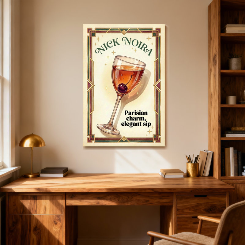 Verre à cocktail Fashion Art Deco