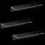 3 Piece Plastic / Acrylic Floating Shelf