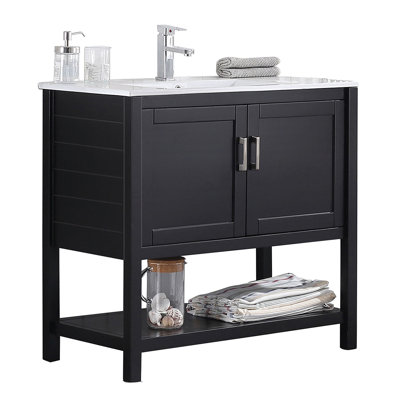 Meuble-lavabo simple 36 po avec lavabo