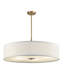 Luminaire suspendu cylindrique unique à 5 lumières Brynner-1833958476