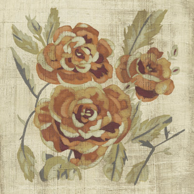 Autumn Rose II by Chariklia Zarris - Wrapped Canvas Painting