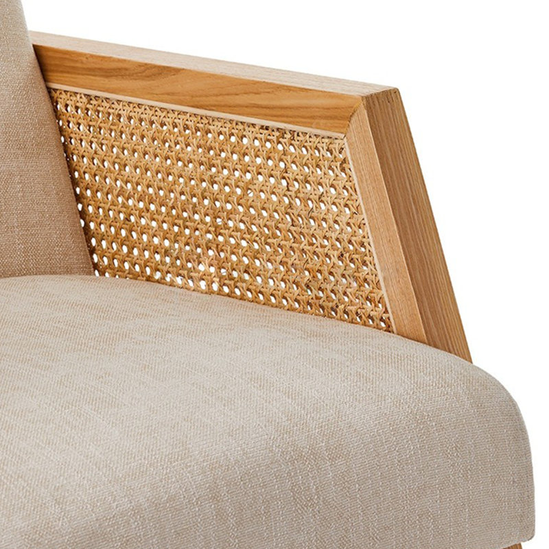 Chaise berçante en teck de haute qualité