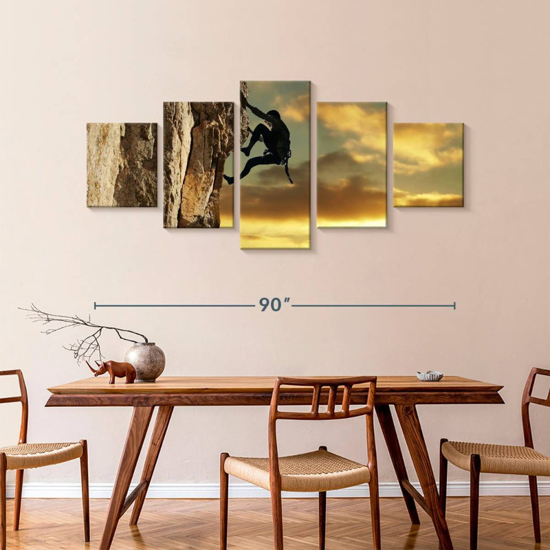 Climbing, 42" H x 92" W
