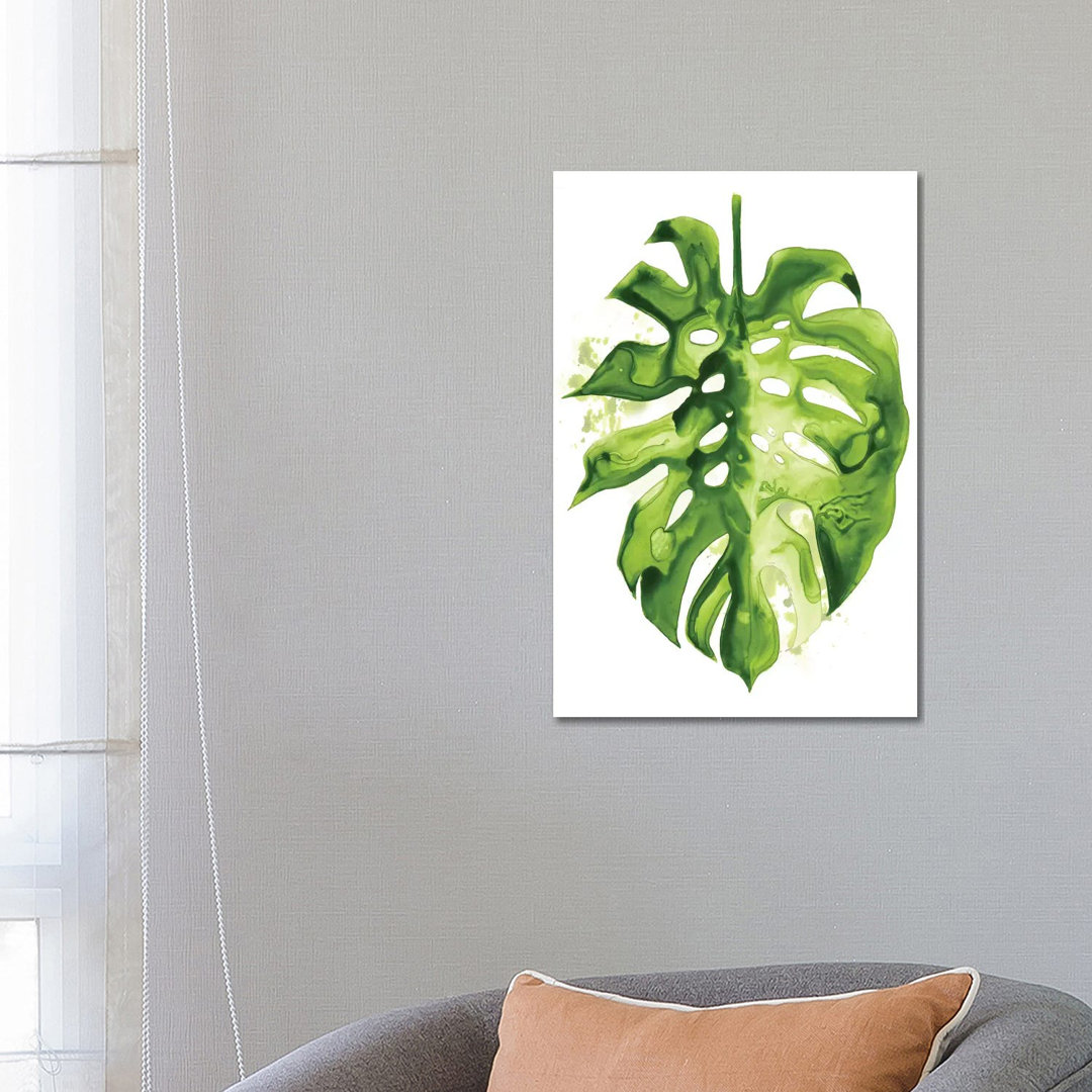 Monstera II by - Wrapped Canvas Graphic Art