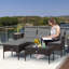 Ensemble de conversation pour 4 personnes avec coussins-61778598