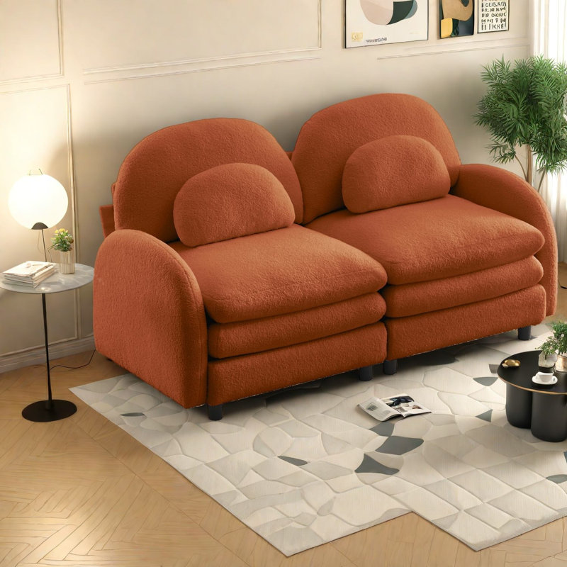 Causeuse incurvée 2 places Cloud Comfort