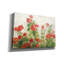 «Red Geraniums On White V2» par Danhui Nai, art mural sur toile-1493715099