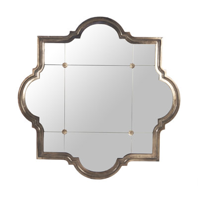 Rafa Wood Arabesque Wall Mirror