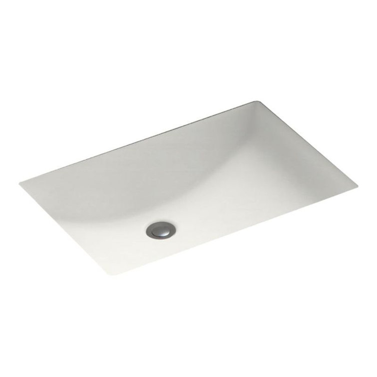 Swan 16'' Swanstone Rectangular Bathroom Sink with Overflow