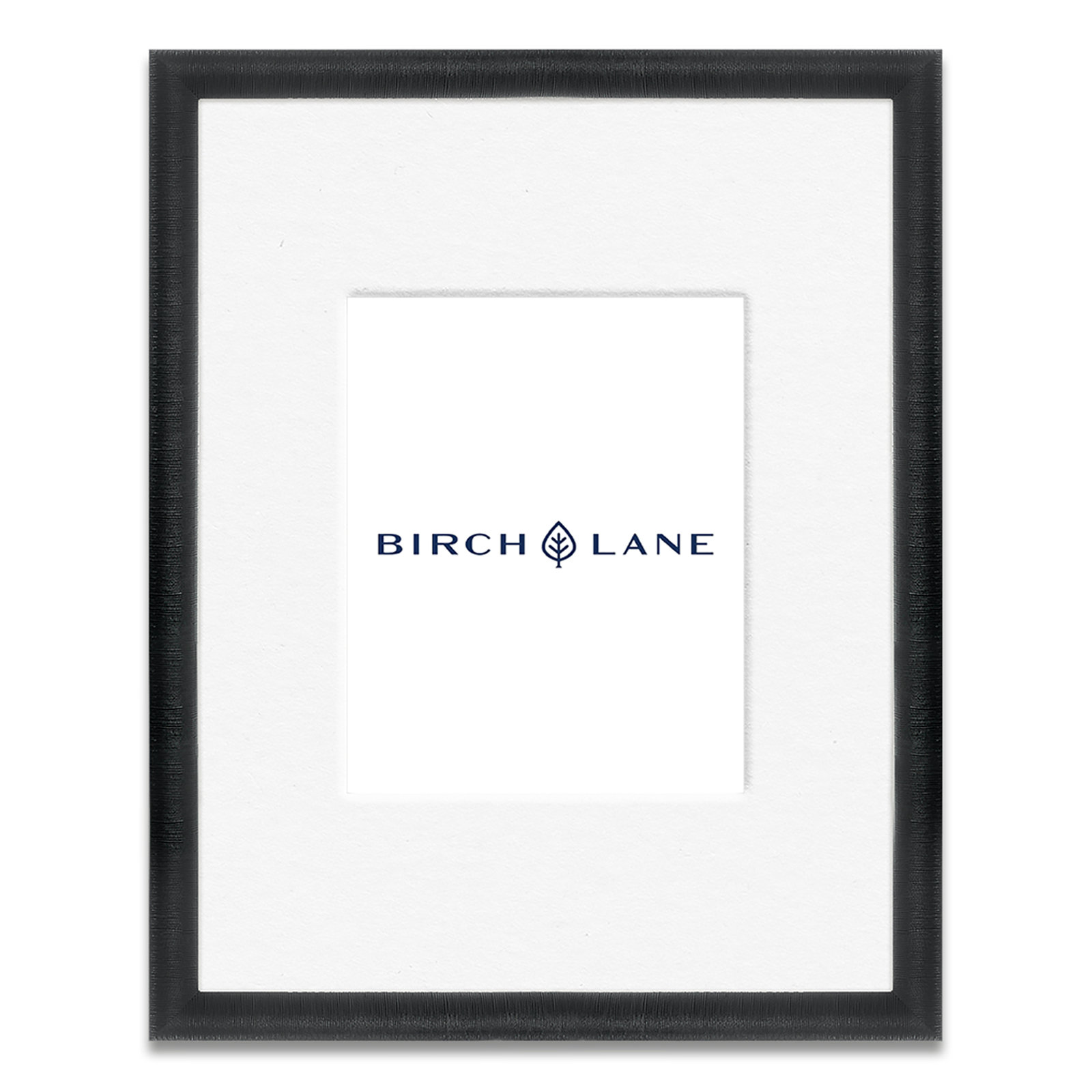 Chopra Wood Picture Frame with Mat, Black, 18" x 24"