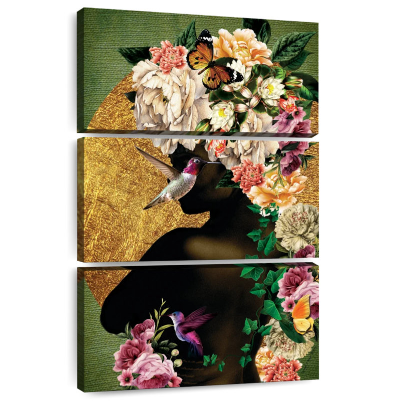Leisha Destiny Blooming, 45" H x 28" W