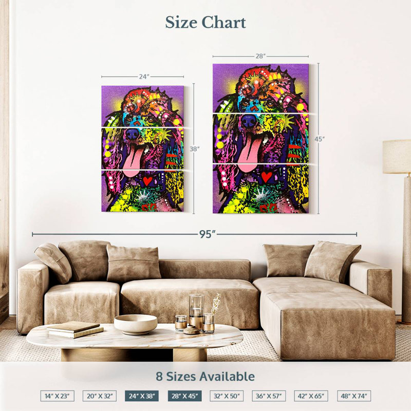Brampt Oh Heck Yeah, 45" H x 28" W