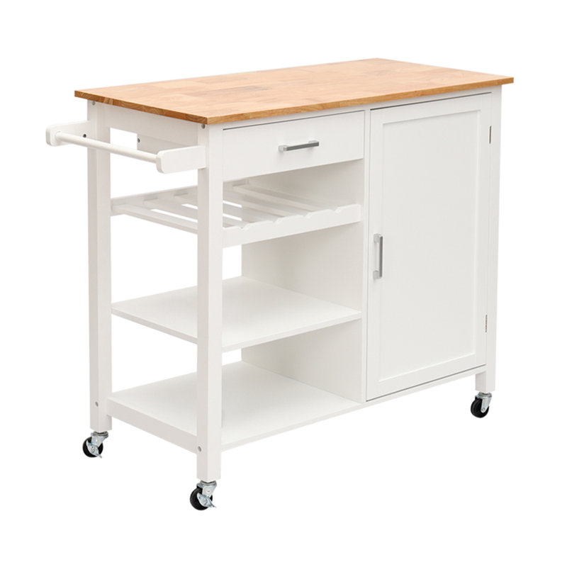 Omri Wood Kitchen Island